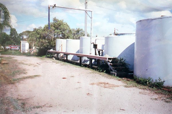 mineral water storage tanks